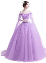 Purple Long Elegant Banquet Wedding Qipao Dresses