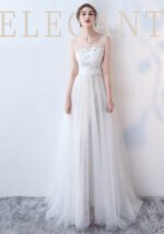 White Banquet Evening Gown Lace Wedding Qipao Dresses