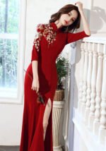 Chinese Bridal Sexy Slim Wedding Qipao Dresses