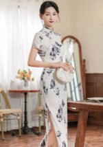 New Arrival Cheongsam Long Dress Retro Slim-Fit Banquet