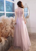 Pink Evening Dress New 2025 Banquet Birthday Dresses