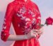 red wedding qipao