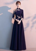 Cheongsam Elegant Dignified Evening Dress
