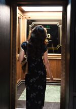 Spring and Summer New Vintage Black Cheongsam