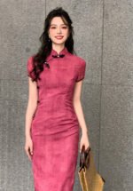 Timeless Elegance Cheongsam Embroidery Vintage