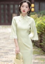 Fresh and Delicate Chinese Style New Design Qipao