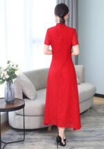Lace Cheongsam Dress Qipao
