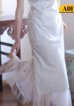Cheongsam Slip Dress