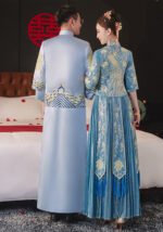 Dragon and Phoenix Embroidery Wedding Qun Kwa