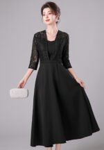 Elegant Lace Formal Evening Gown