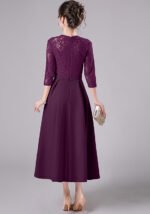 Elegant Lace Formal Evening Gown