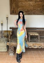 Modern Cheongsam Dresses Chinese Printed Qipao