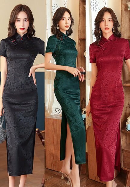 Vintage Silk Cheongsam