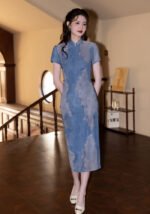 Cheongsam Retro Charm with Modern Silhouette
