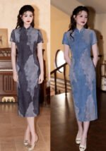 Cheongsam Retro Charm with Modern Silhouette