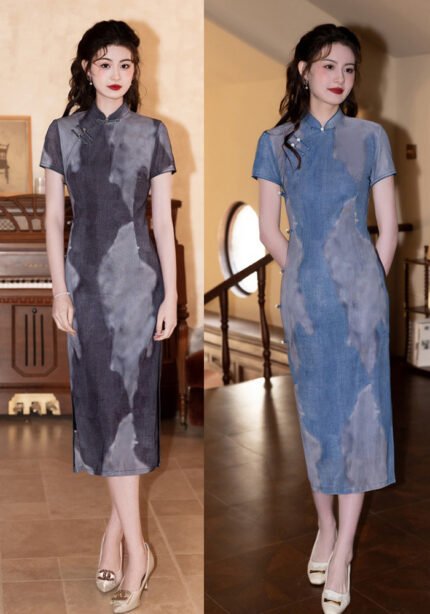 Cheongsam Retro Charm with Modern Silhouette