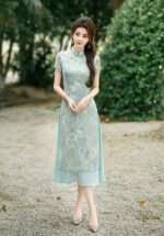 Elegant Cheongsam Dress Timeless Oriental Charm