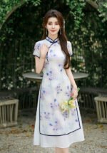 Elegant Cheongsam Dress Timeless Oriental Charm