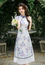 Elegant Cheongsam Dress Timeless Oriental Charm