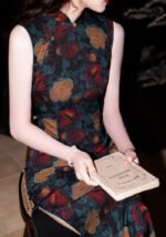 Sleeveless Cheongsam Traditional Chinese Dress