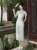 Cheongsam Elegant Summer Dress Modern Chinese-style Dress
