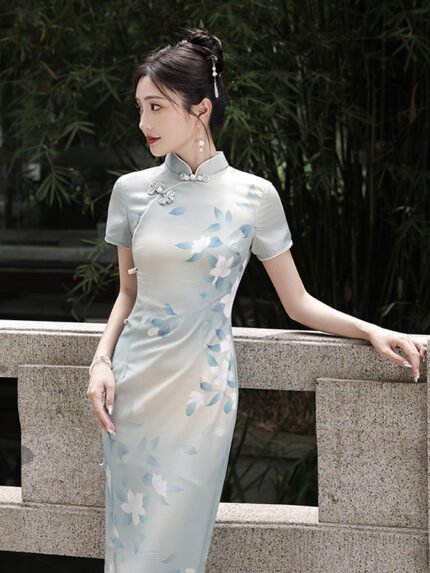 Cheongsam Elegant Summer Dress Modern Chinese-style Dress