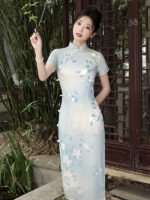 Cheongsam Elegant Summer Dress Modern Chinese-style Dress