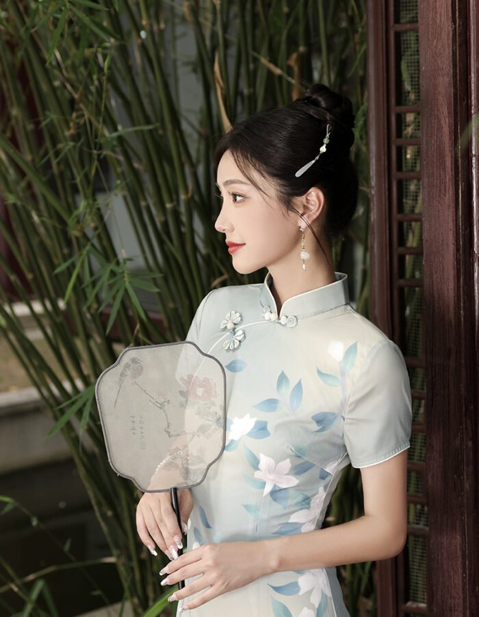 Cheongsam Elegant Summer Dress Modern Chinese-style Dress