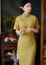 Jacquard Artistic Vintage Cheongsam