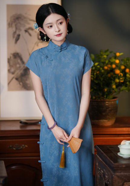 Jacquard Artistic Vintage Cheongsam