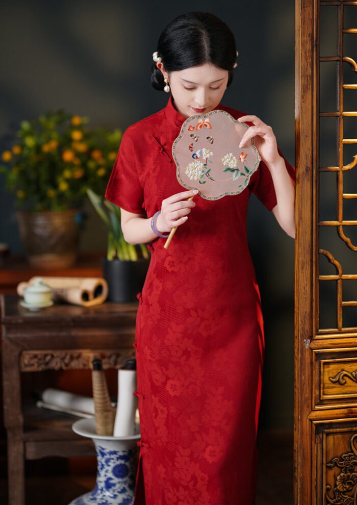 Jacquard Artistic Vintage Cheongsam