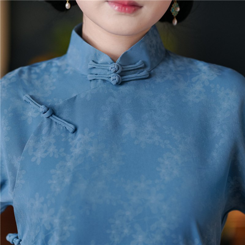 Jacquard Artistic Vintage Cheongsam