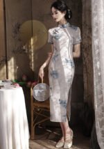 Simple Fresh Qipao Dress Chinese Styles Dresses