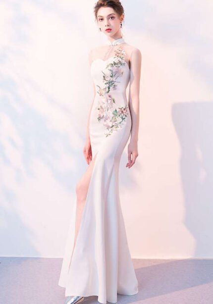 Evening Gown Banquet Elegant Cheongsam Dress