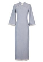 Autumn and Winter New Elegant Retro New Chinese Cheongsam Dress