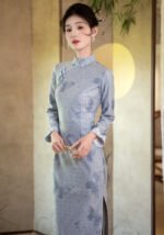 New Autumn Winter Style Slim-Fit Modern Qipao Dress​