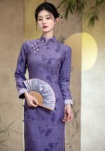 New Autumn Winter Style Slim-Fit Modern Qipao Dress​