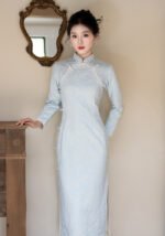 Spring and Autumn new slimming new Chinese cheongsam