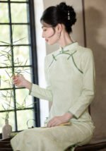 Spring and Autumn new slimming new Chinese cheongsam