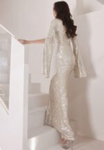 Banquet New Style Evening Dress Elegant Sequin Waist-trimming Mermaid Dress