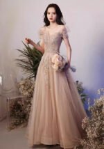 Evening Dress Women's Banquet Elegant Sparkling Evening Gown