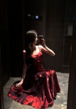 Elegant Royal Blue Spaghetti Strap Prom Dress Mermaid Evening Gown