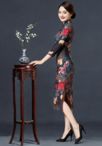 Vintage Chinese Qipao Dress for Women